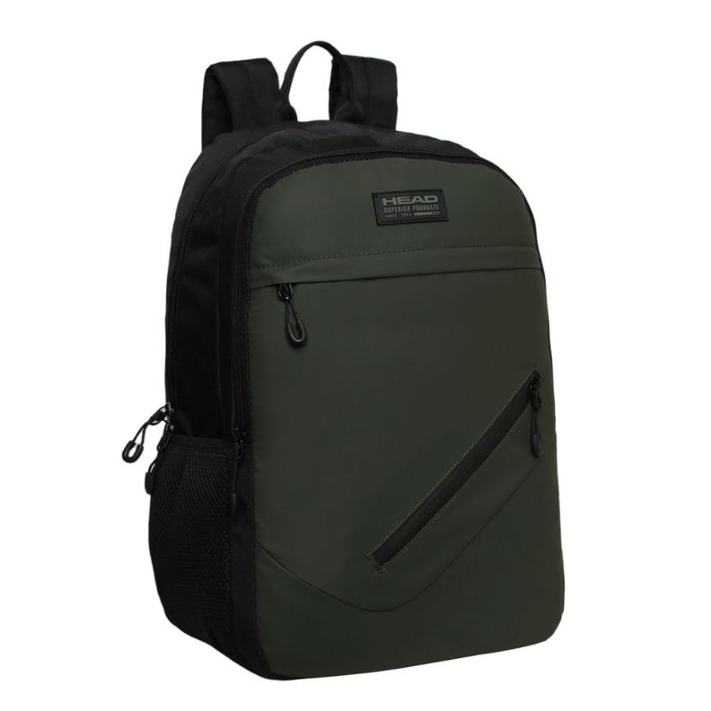 Mochila Engomada Carens Reverse Verde Militar Head-0