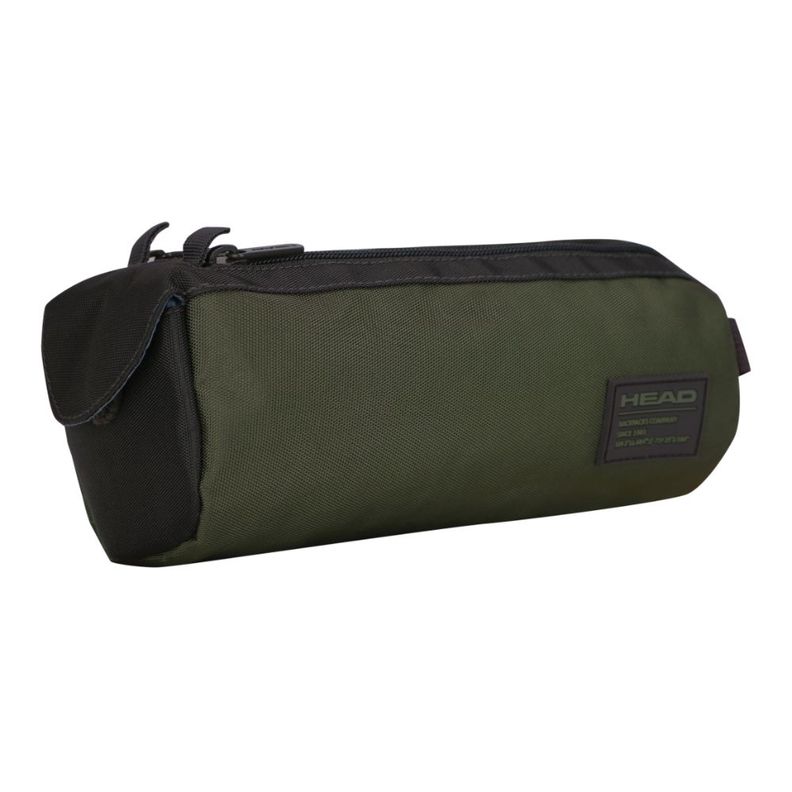 Estuche Lapicero Cronos Verde Musgo Head-0