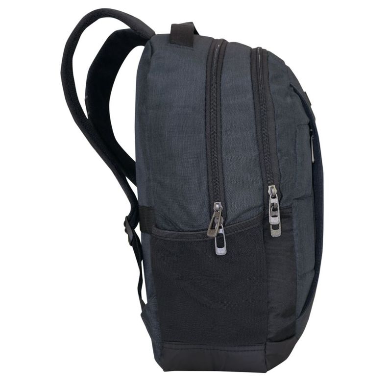 Mochila Ejecutiva Notebook Stout Melange Gris Oscuro Head-7