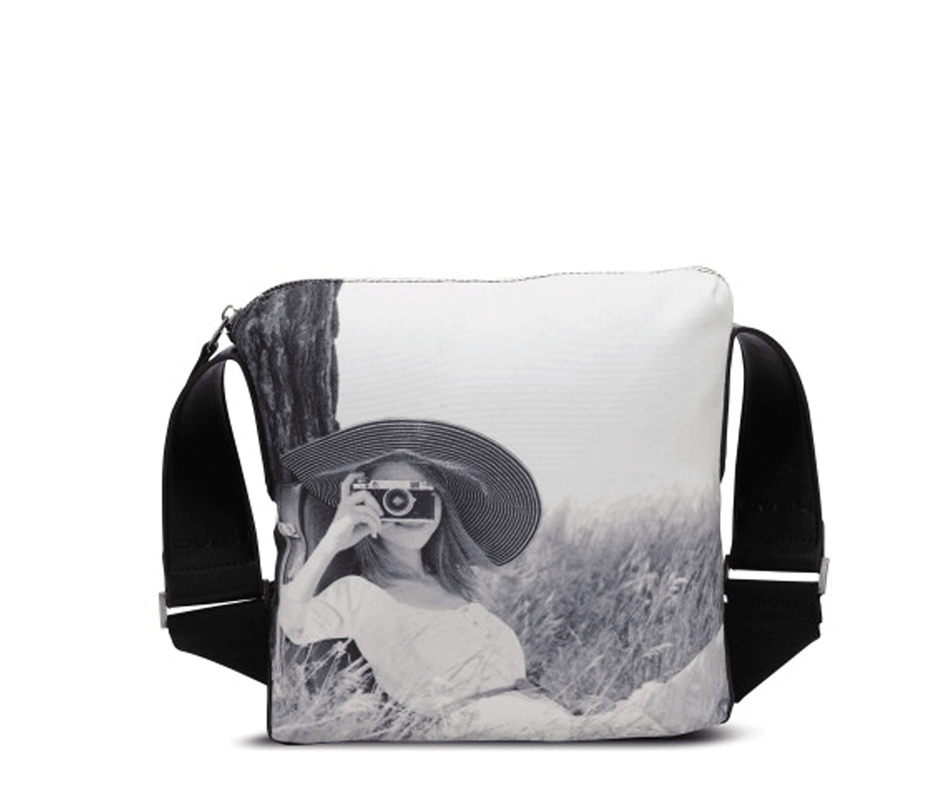 Cartera Bolso Reflex Blanco Negro Head-0