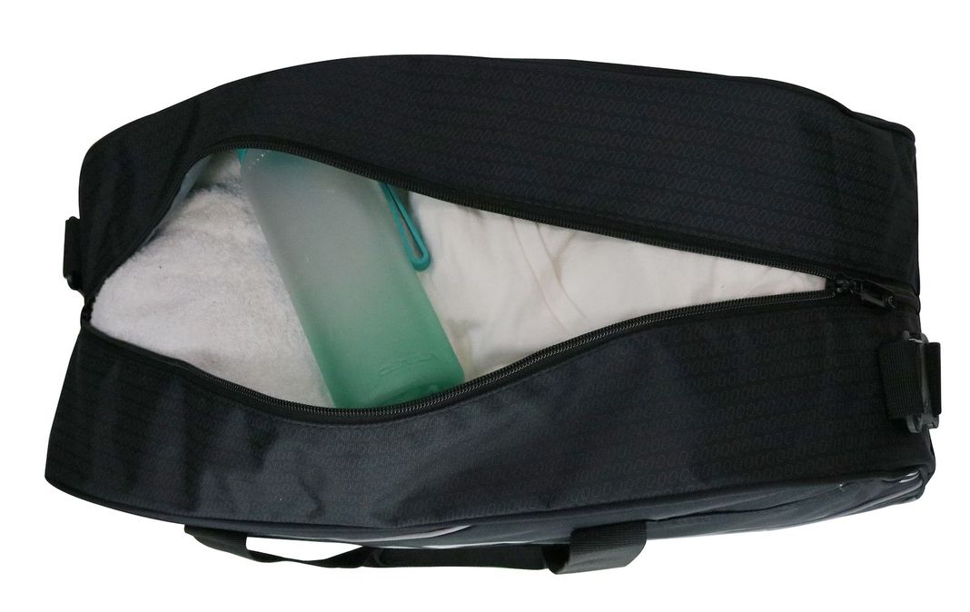 Bolso Deportivo New Combat 35 Negro Plata Head-3