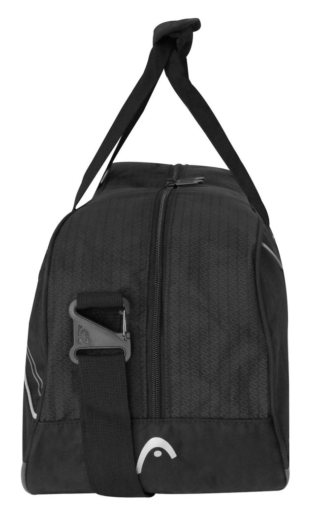 Bolso Deportivo New Combat 35 Negro Plata Head-4