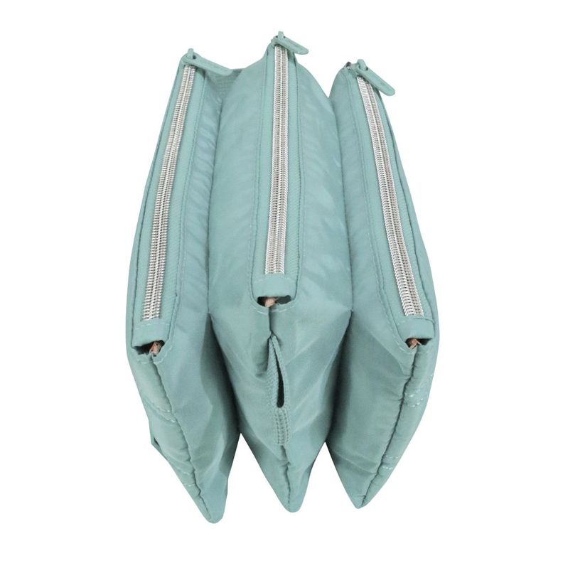 Estuche Triple Celerio Quilt Menta Head-2