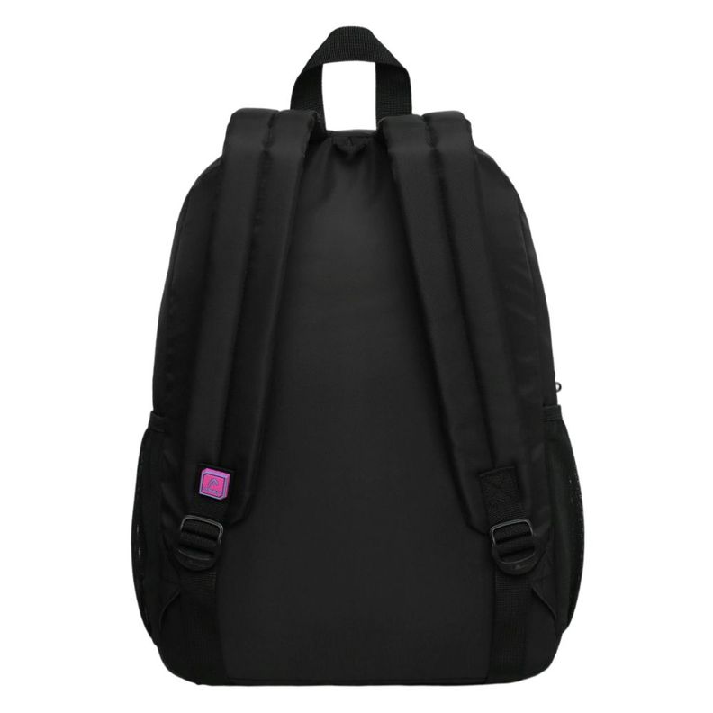 Mochila Infantil Niña Funny Quilt Negro Head-4