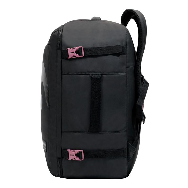 Mochila De Viaje Around Reverse Negro Malva Calidad Head-6