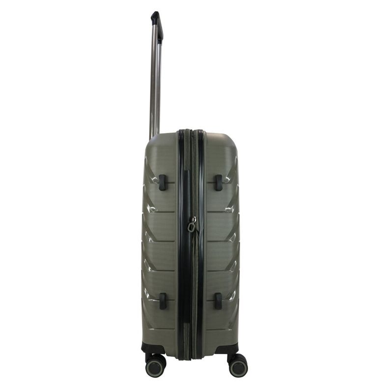 Maleta Ucrania M Expandible TSA New Verde Militar Head-2