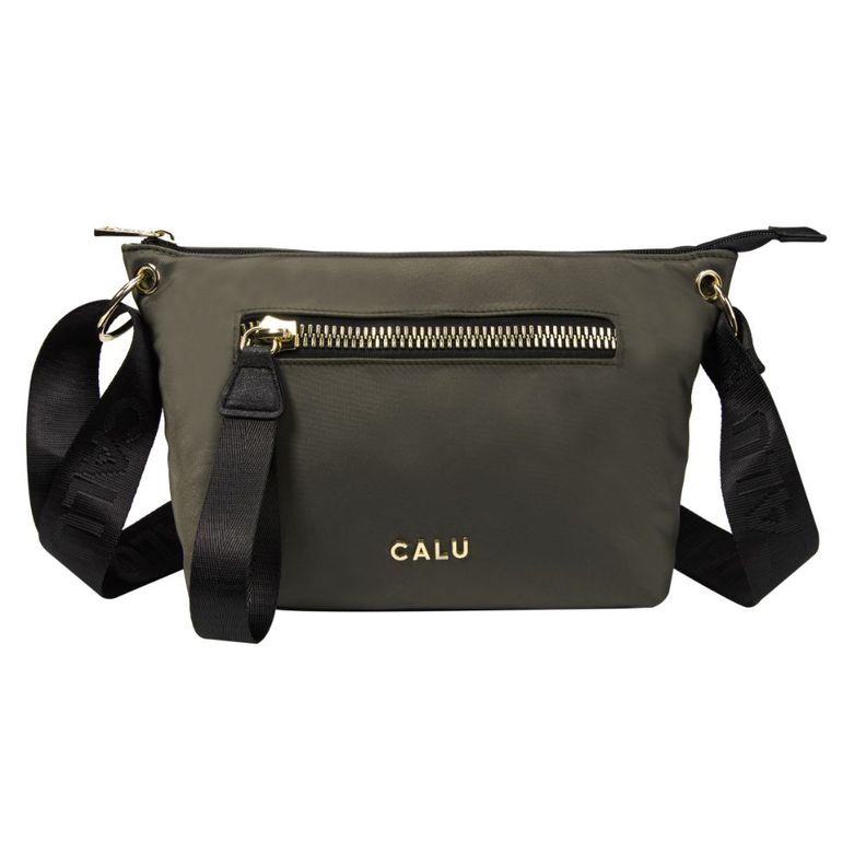 Cartera Bandolera Pascal Verde Oscuro Calu-1
