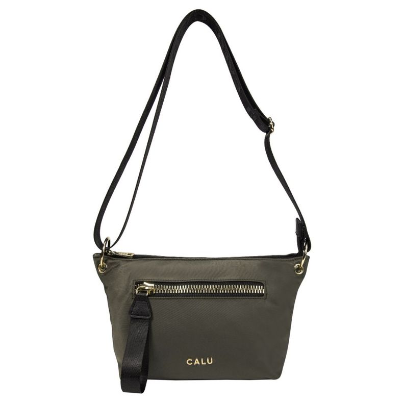 Cartera Bandolera Pascal Verde Oscuro Calu-3
