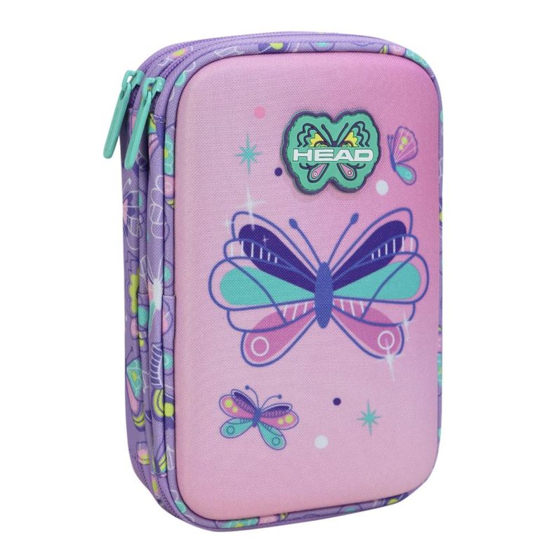 Estuche Duro Infantil Mujer Box Mariposa Head-0