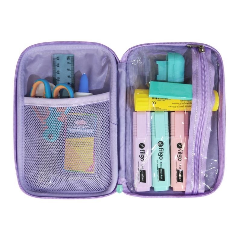 Estuche Duro Infantil Mujer Box Mariposa Head-2