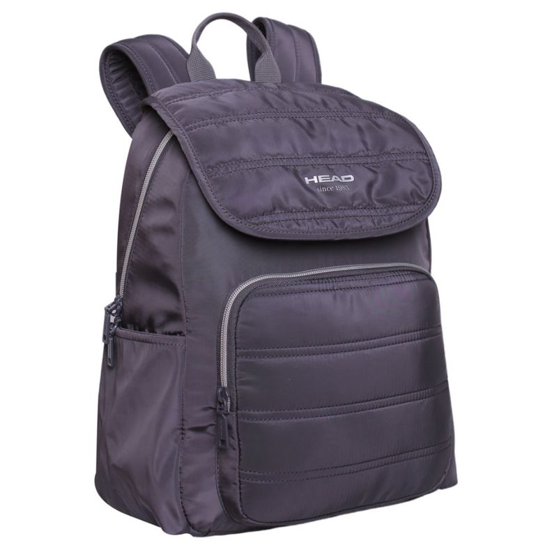 Mochila Mujer Symbol Gris Oscuro Head-0
