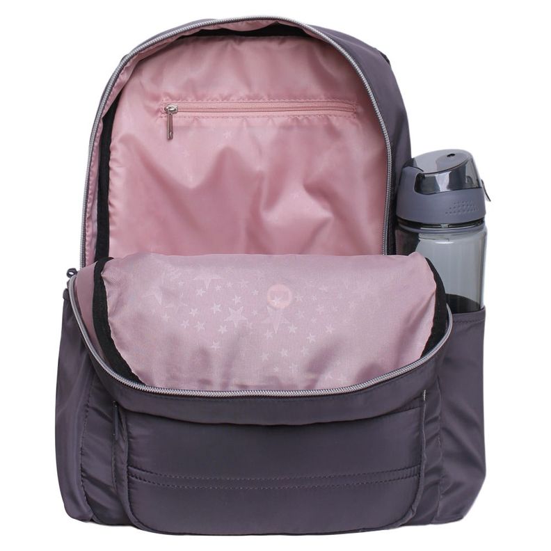 Mochila Mujer Symbol Gris Oscuro Head-1