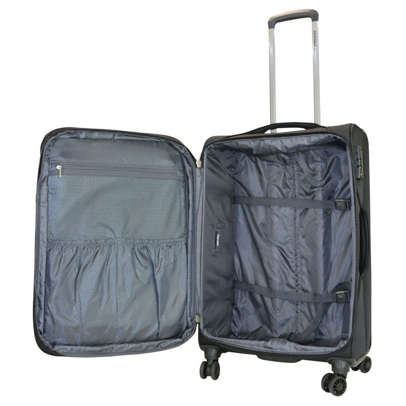 Maleta Blanda Expandible con TSA Londres M Negro Head-2