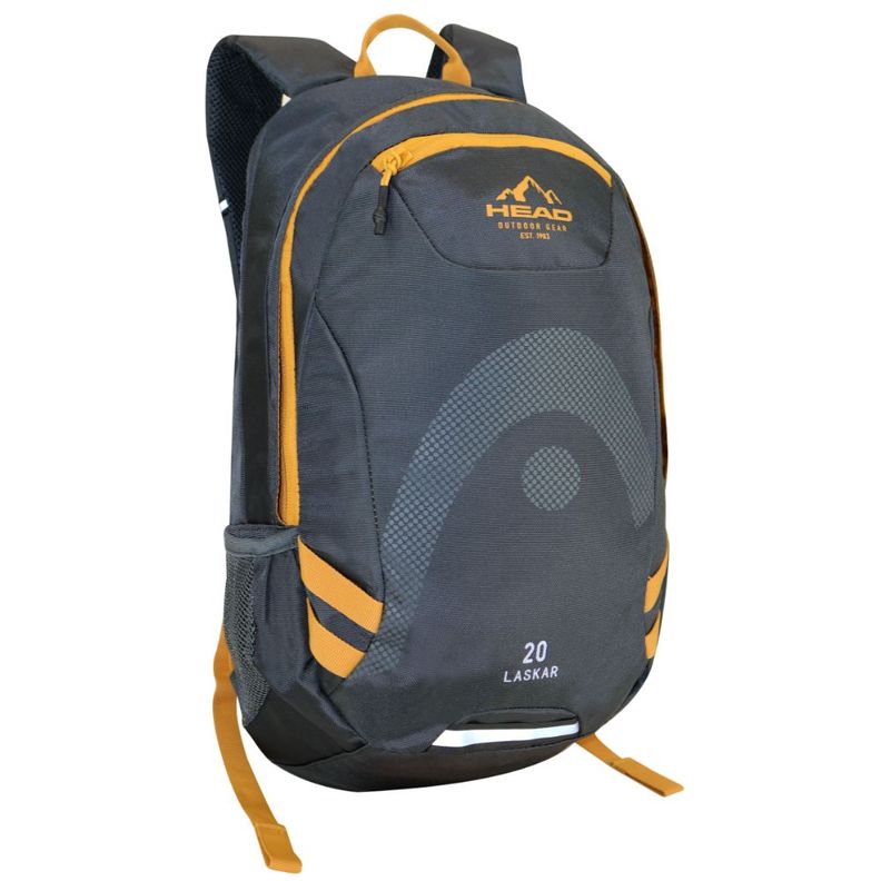 Mochila Outdoor Camping Laskar 20 Gris Mostaza Head-0