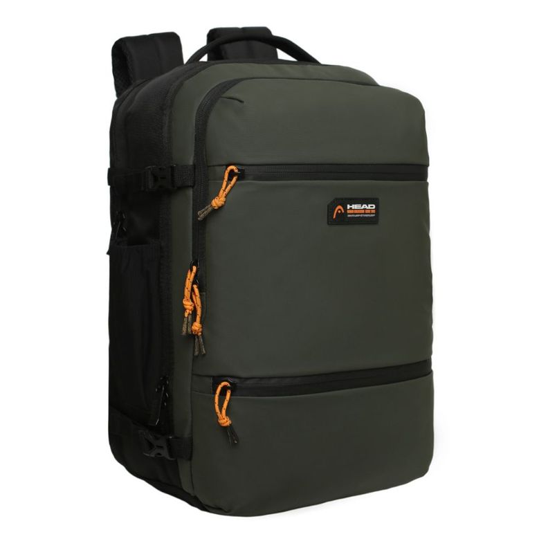 Mochila de Viaje Outback Cabina Verde Militar Head-0