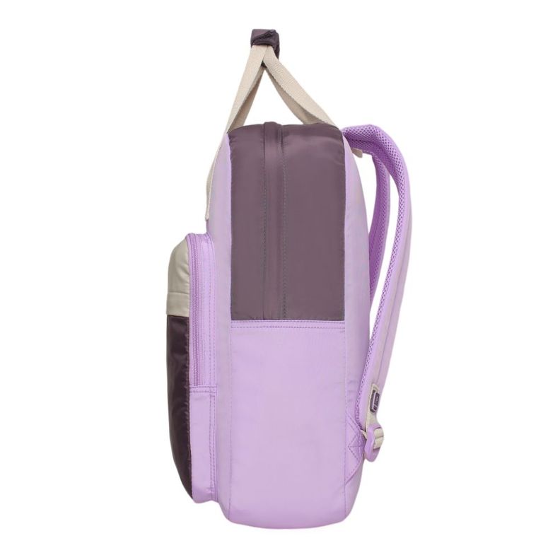 Mochila Urbana Mujer Element Color Block Lila Head-3