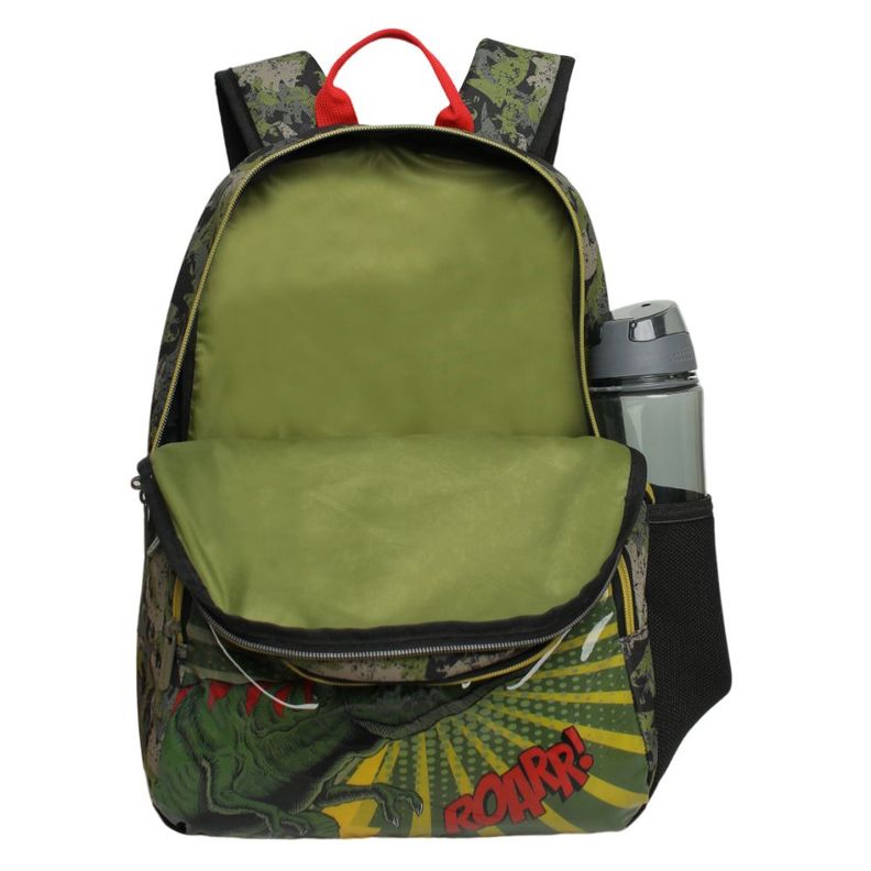 Mochila Infantil Niño Balloon T-Rex Comic Verde Head-2