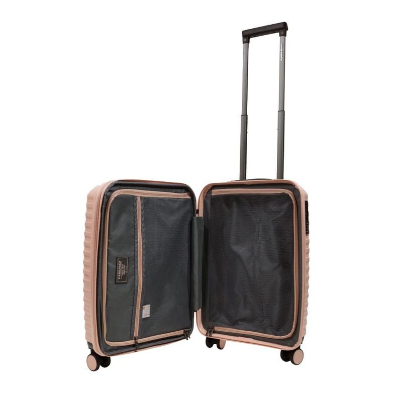Maleta Portofino Cabina PP Expandible Tsa Rosado Head-2