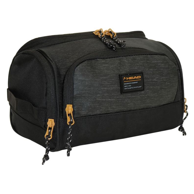 Neceser Hombre Kayak Melange Reverse Gris Oscuro Head-0