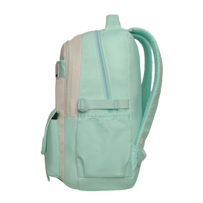 Mochila Mujer Kawaii Venza Color Block Menta Head-3