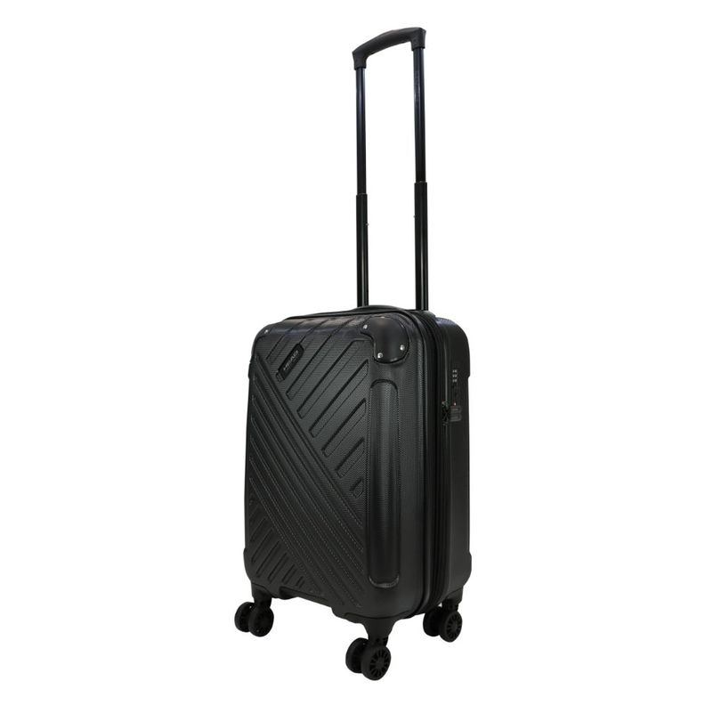 Maleta Cabina New Toledo S Con Expandible Y Tsa Negro Head-0