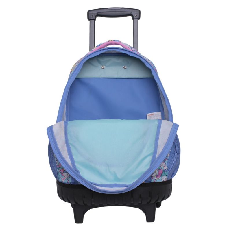 Mochila Ruedas Infantil New Kodiac Cutie Cat Lavanda Head-1