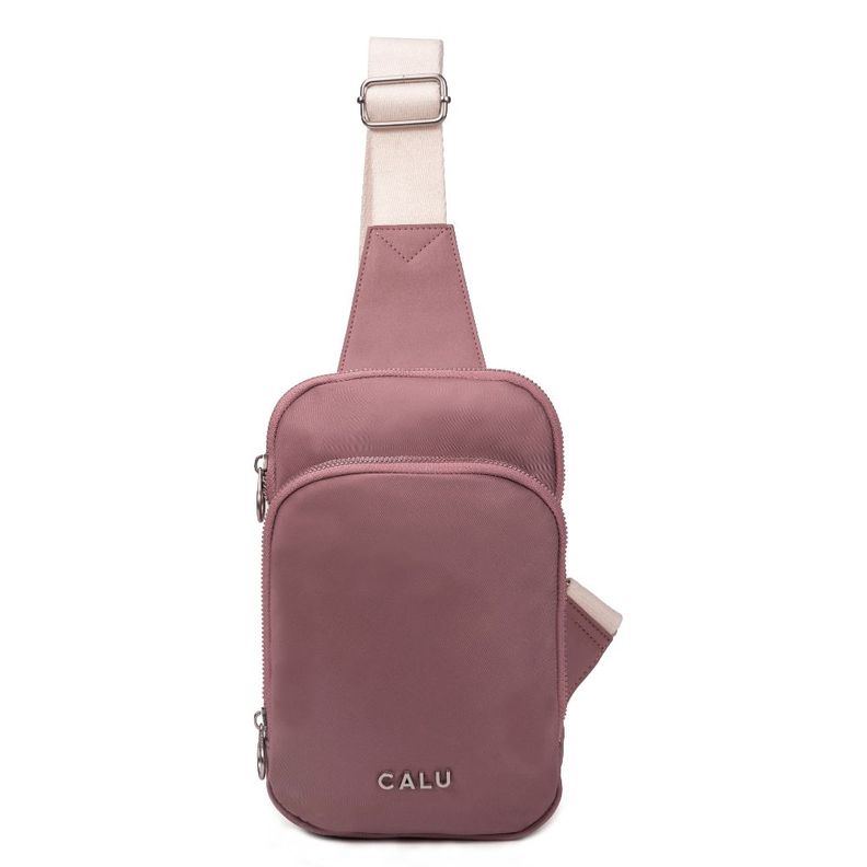 Crossbody Ligero Cloe Microfibra Palo Rosa Calu-1