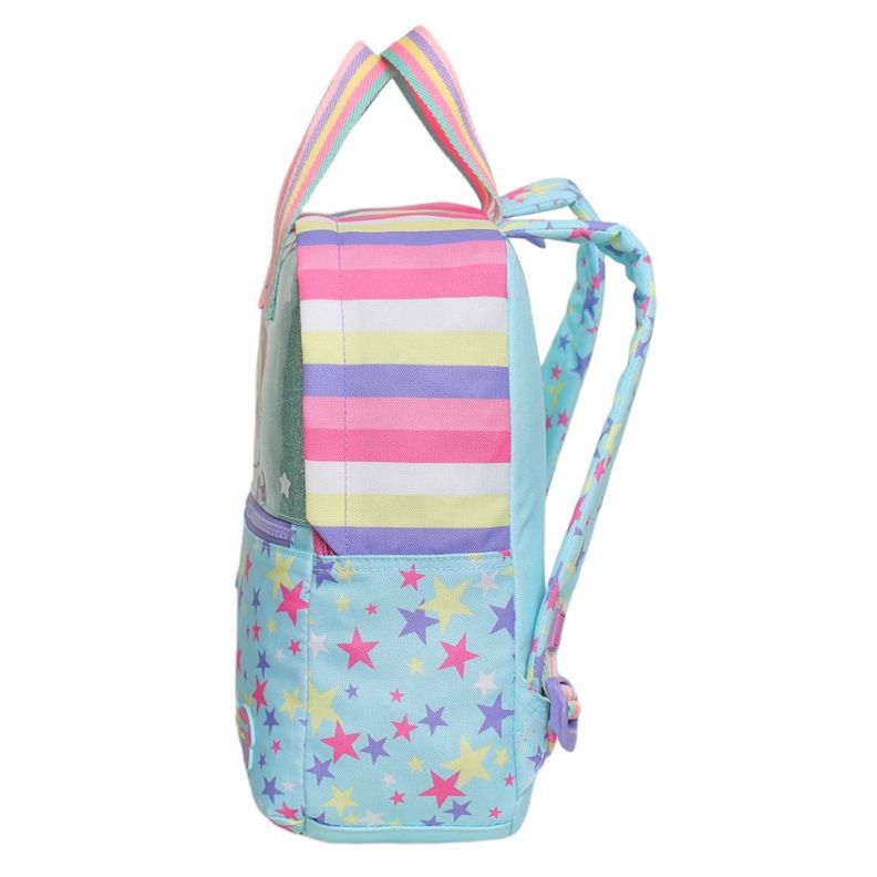 Mochila Infantil Niña Pepa Cat Kawaii Celeste Head-3