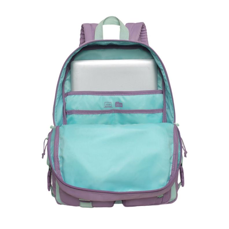 Mochila Mujer Escalade Kawaii Color Block Morado Head-2