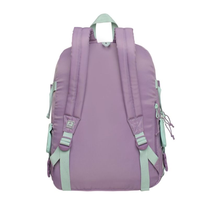 Mochila Mujer Escalade Kawaii Color Block Morado Head-5