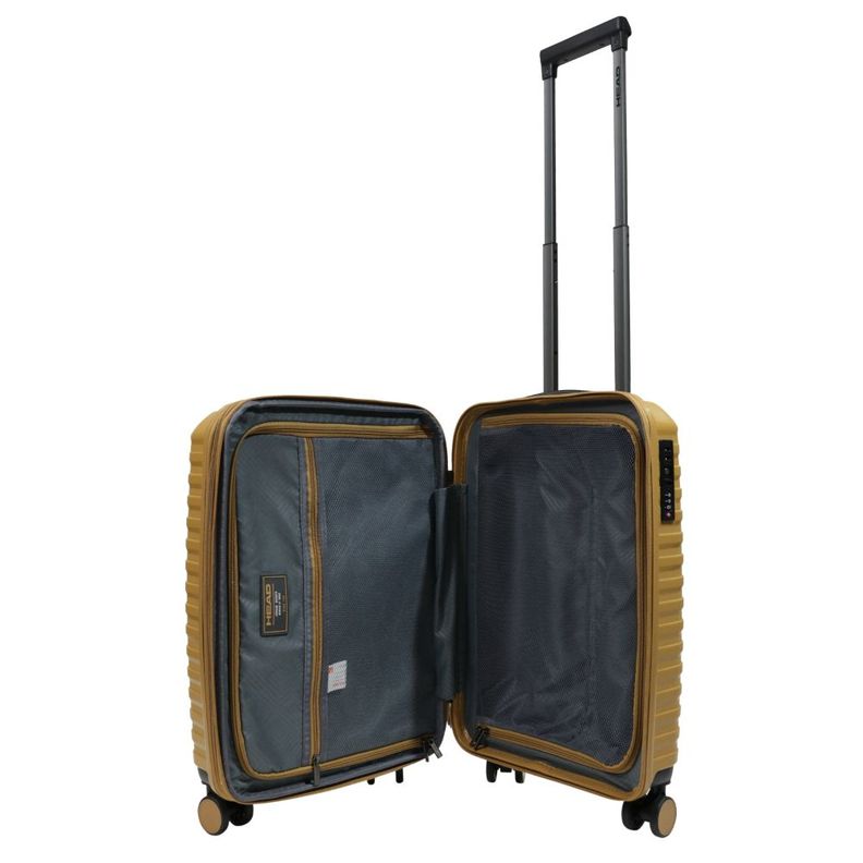 Maleta Portofino Cabina PP Expandible Tsa Mostaza Head-2