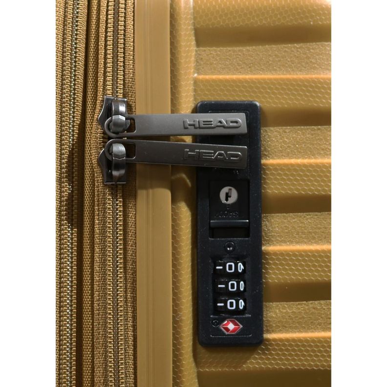 Maleta Portofino Cabina PP Expandible Tsa Mostaza Head-3