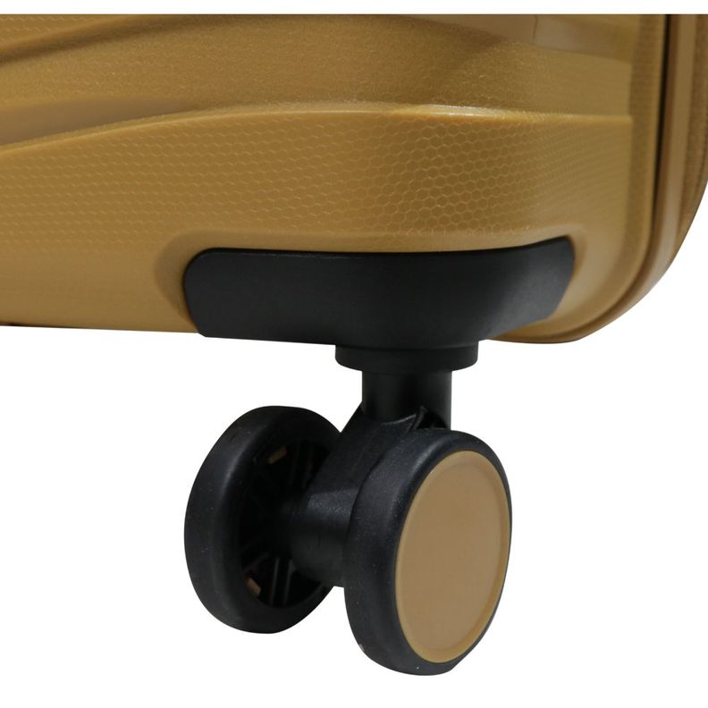 Maleta Portofino Cabina PP Expandible Tsa Mostaza Head-4