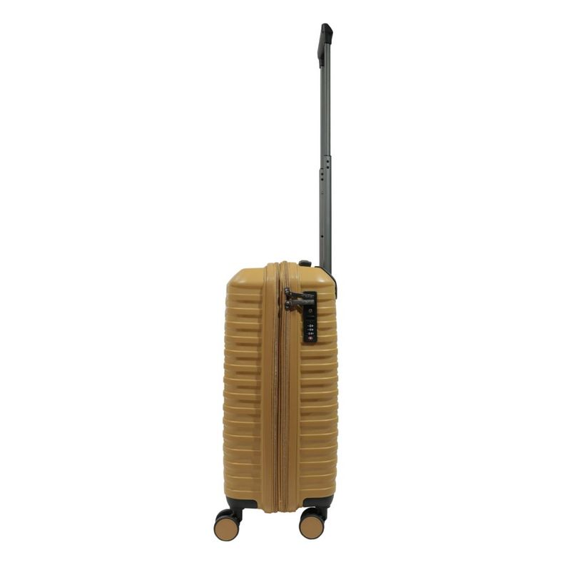 Maleta Portofino Cabina PP Expandible Tsa Mostaza Head-6