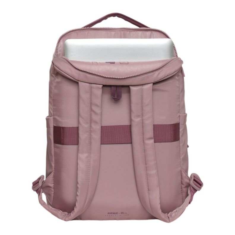 Mochila Ejecutiva Mujer Avenue Palo Rosa Head-3