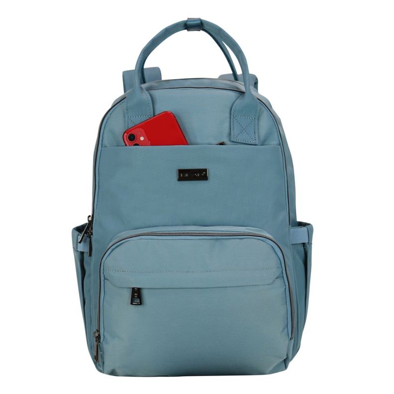 Mochila Notebook Ejecutiva New Job Turquesa Head-2