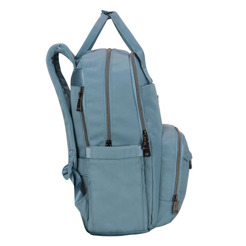 Mochila Notebook Ejecutiva New Job Turquesa Head-7