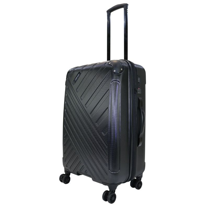 Maleta Rígida New Toledo M Con Expandible Y Tsa Negro Head-0