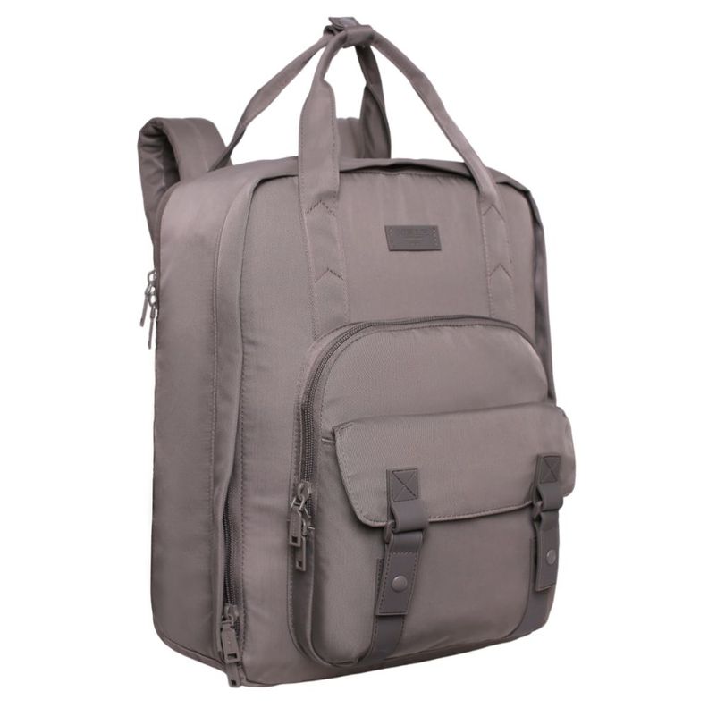Mochila Mujer Delta Gris Notebook Head-0