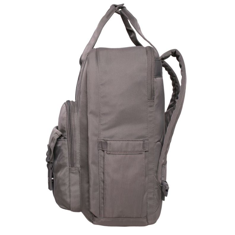 Mochila Mujer Delta Gris Notebook Head-3
