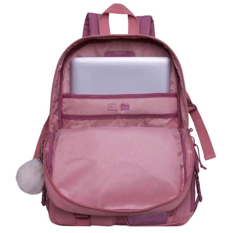 Mochila Mujer Fusion K-POP Palo Rosa Head-2