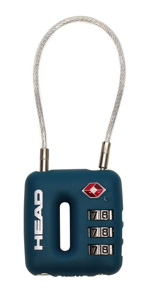 Candado Viaje Cable Tsa Petroleo Head-0