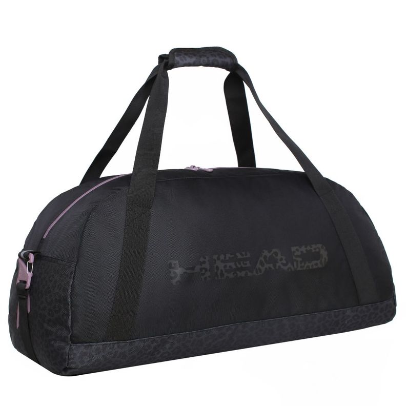 Bolso Deportivo Mujer Rush 55 New Leopardo Negro Head-0