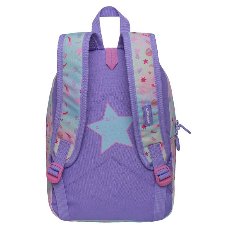 Mochila Infantil Pop Uniconio Faded Rosado Head-3