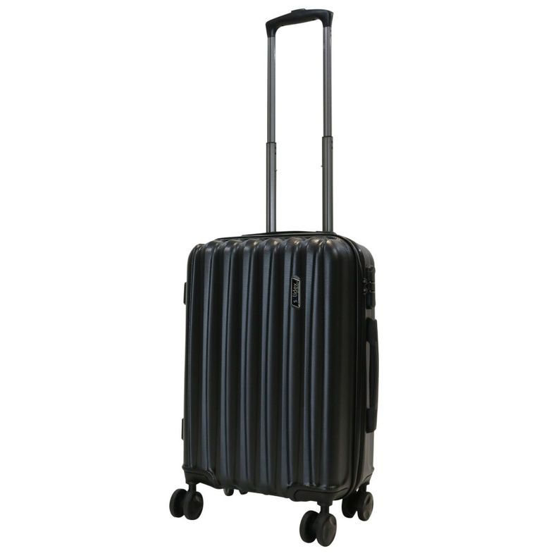 Maleta Cabina Brasilia S 8 Ruedas Negro Solidex-0
