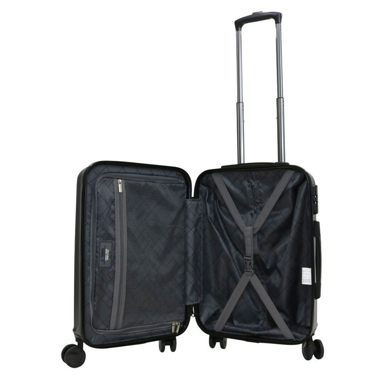 Maleta Cabina Brasilia S 8 Ruedas Negro Solidex-1