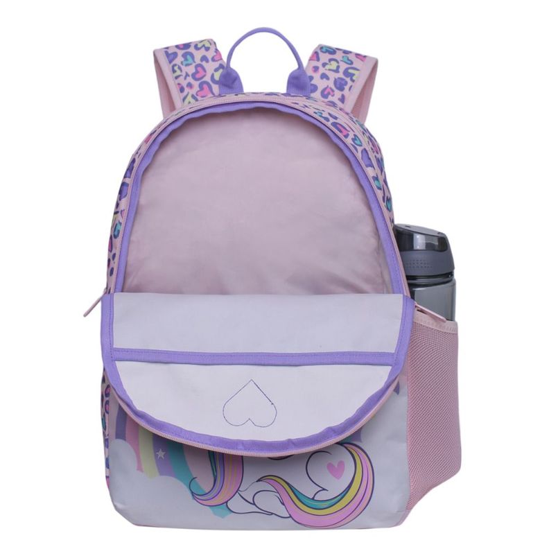 Mochila Infantil Sunny Unicornio Corazon Rosado Head-1
