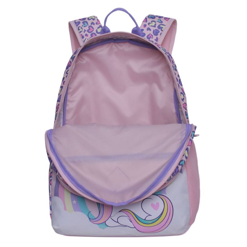 Mochila Infantil Sunny Unicornio Corazon Rosado Head-2