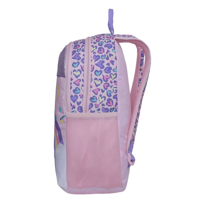 Mochila Infantil Sunny Unicornio Corazon Rosado Head-3