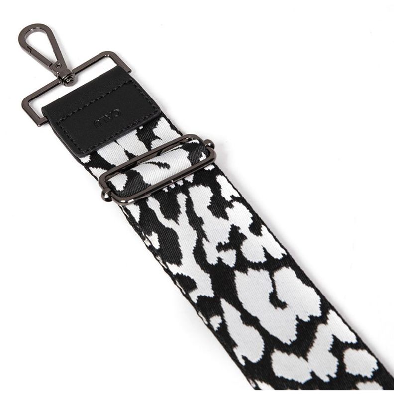 Correa Strap Cartera Fresno Leopardo Negro Calu-2